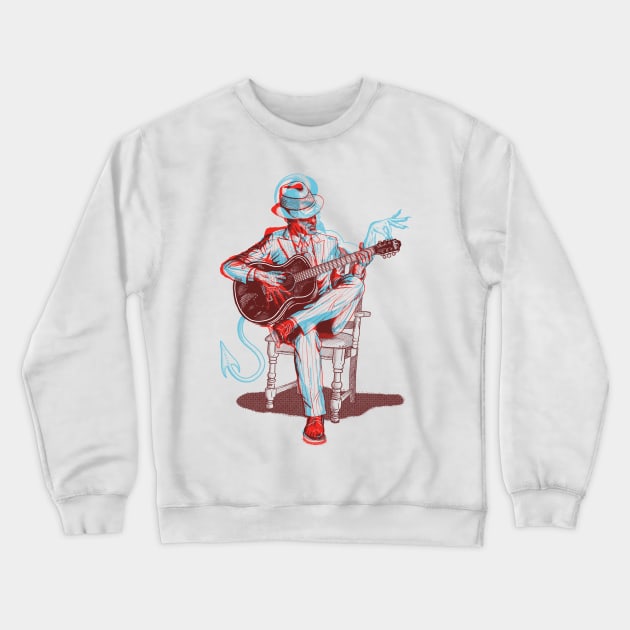 ROBERT JOHNSON Crewneck Sweatshirt by neilss1